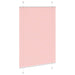 Plissé rolgordijn 90x150 cm stofbreedte 89,4 cm polyester roze