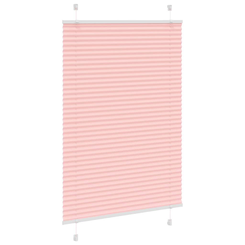 Plissé rolgordijn 95x150 cm stofbreedte 94,4 cm polyester roze