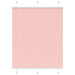 Plissé rolgordijn 105x150cm stofbreedte 104,4cm polyester roze
