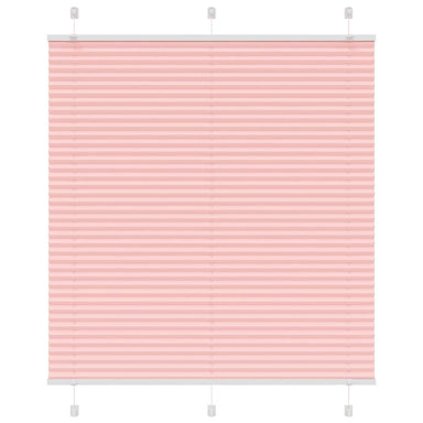 Plissé rolgordijn 115x150cm stofbreedte 114,4cm polyester roze