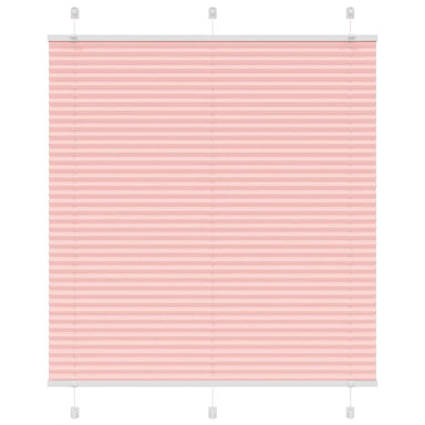 Plissé rolgordijn 120x150cm stofbreedte 119,4cm polyester roze