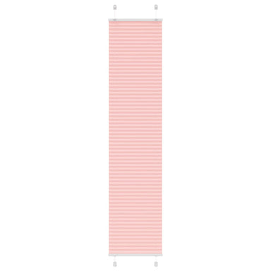 Plissé rolgordijn 40x200 cm stofbreedte 39,4 cm polyester roze