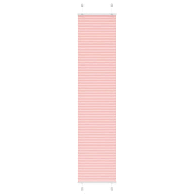 Plissé rolgordijn 45x200 cm stofbreedte 44,4 cm polyester roze