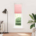 Plissé rolgordijn 55x200 cm stofbreedte 54,4 cm polyester roze