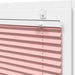 Plissé rolgordijn 55x200 cm stofbreedte 54,4 cm polyester roze