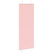 Plissé rolgordijn 75x200 cm stofbreedte 74,4 cm polyester roze