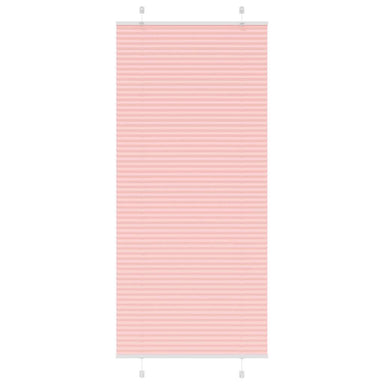 Plissé rolgordijn 90x200 cm stofbreedte 89,4 cm polyester roze