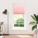 Plissé rolgordijn 90x200 cm stofbreedte 89,4 cm polyester roze