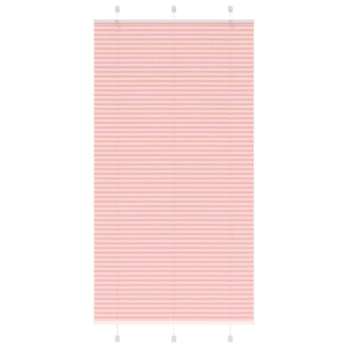 Plissé rolgordijn 105x200cm stofbreedte 104,4cm polyester roze