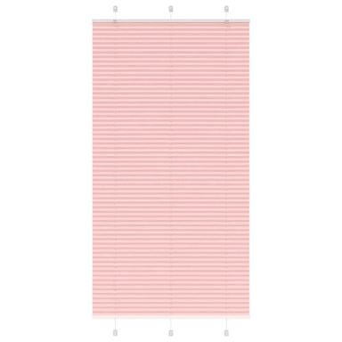 Plissé rolgordijn 110x200cm stofbreedte 109,4cm polyester roze