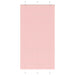 Plissé rolgordijn 110x200cm stofbreedte 109,4cm polyester roze