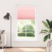Plissé rolgordijn 110x200cm stofbreedte 109,4cm polyester roze