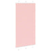 Plissé rolgordijn 110x200cm stofbreedte 109,4cm polyester roze