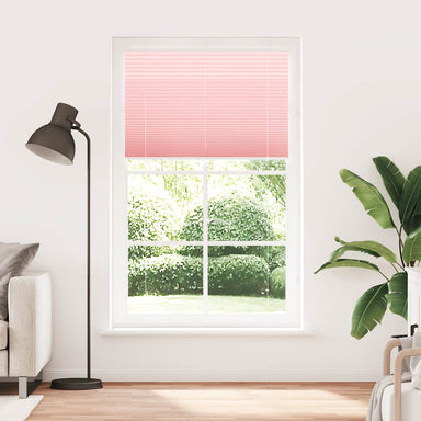 Plissé rolgordijn 115x200cm stofbreedte 114,4cm polyester roze