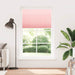 Plissé rolgordijn 115x200cm stofbreedte 114,4cm polyester roze