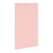 Plissé rolgordijn 115x200cm stofbreedte 114,4cm polyester roze