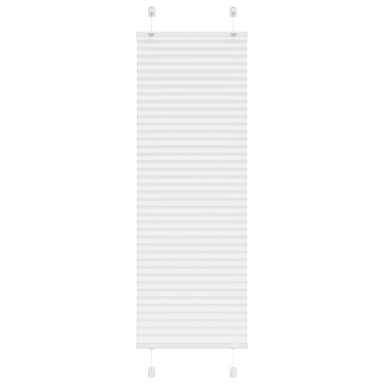 Plissé rolgordijn 40x100 cm stofbreedte 39,4 cm polyester wit