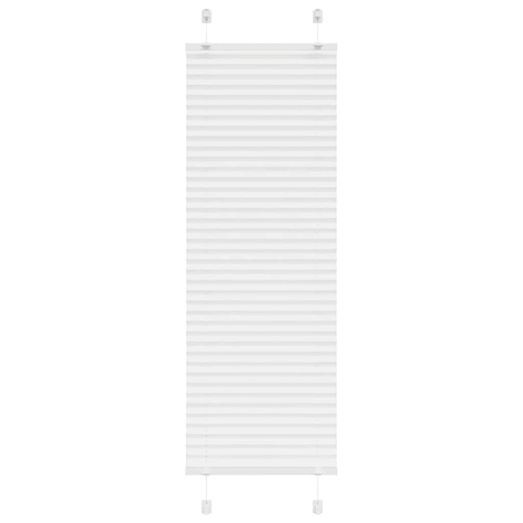 Plissé rolgordijn 45x100 cm stofbreedte 44,4 cm polyester wit