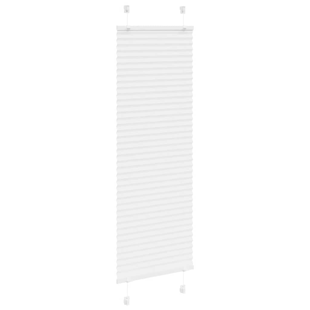 Plissé rolgordijn 45x100 cm stofbreedte 44,4 cm polyester wit