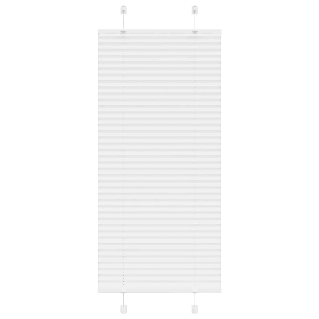 Plissé rolgordijn 60x100 cm stofbreedte 59,4 cm polyester wit