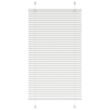 Plissé rolgordijn 70x100 cm stofbreedte 69,4 cm polyester wit