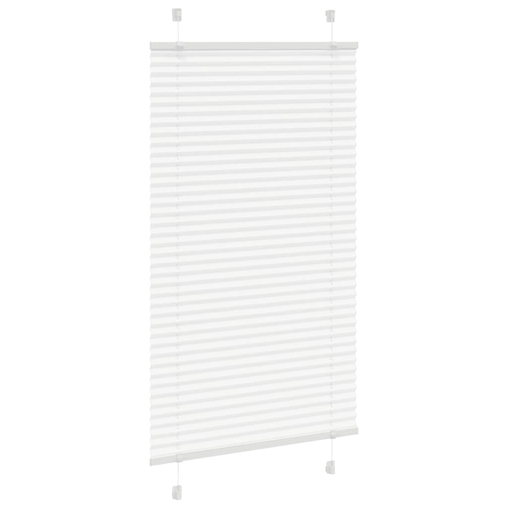 Plissé rolgordijn 70x100 cm stofbreedte 69,4 cm polyester wit