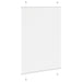 Plissé rolgordijn 85x100 cm stofbreedte 84,4 cm polyester wit