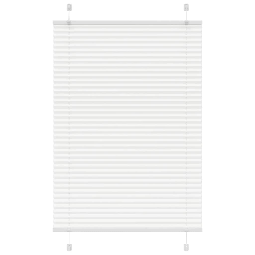 Plissé rolgordijn 95x100 cm stofbreedte 94,4 cm polyester wit