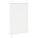 Plissé rolgordijn 95x100 cm stofbreedte 94,4 cm polyester wit
