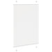 Plissé rolgordijn 95x100 cm stofbreedte 94,4 cm polyester wit