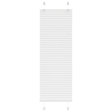Plissé rolgordijn 40x150 cm stofbreedte 39,4 cm polyester wit