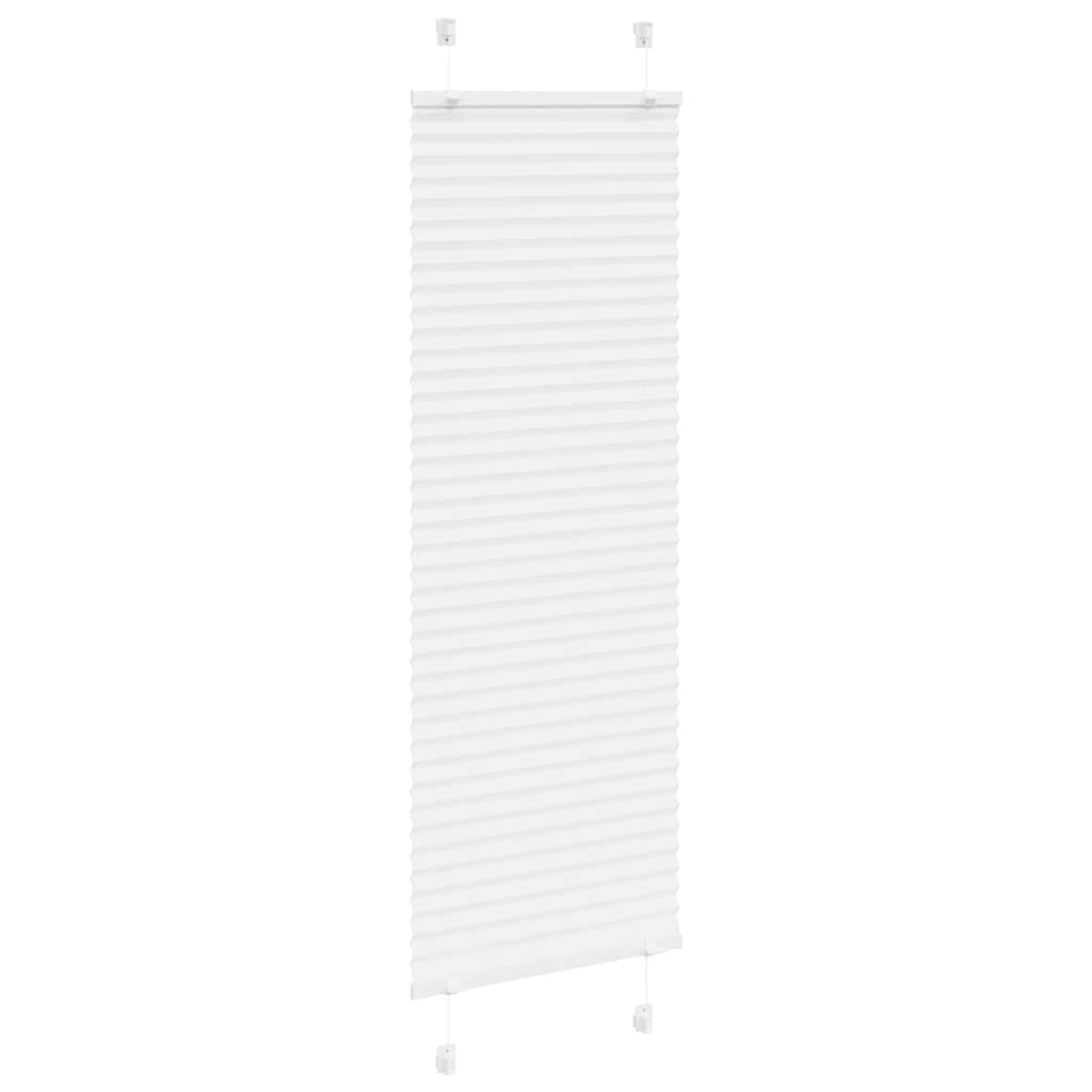 Plissé rolgordijn 45x150 cm stofbreedte 44,4 cm polyester wit