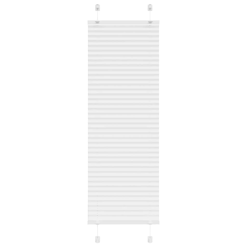 Plissé rolgordijn 50x150 cm stofbreedte 49,4 cm polyester wit
