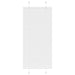 Plissé rolgordijn 55x150 cm stofbreedte 54,4 cm polyester wit