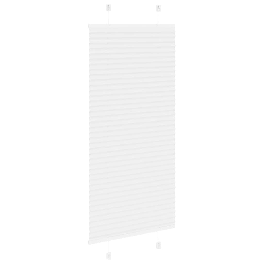 Plissé rolgordijn 55x150 cm stofbreedte 54,4 cm polyester wit