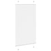 Plissé rolgordijn 70x150 cm stofbreedte 69,4 cm polyester wit