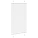 Plissé rolgordijn 75x150 cm stofbreedte 74,4 cm polyester wit