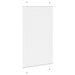 Plissé rolgordijn 80x150 cm stofbreedte 79,4 cm polyester wit