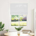 Plissé rolgordijn 85x150 cm stofbreedte 84,4 cm polyester wit
