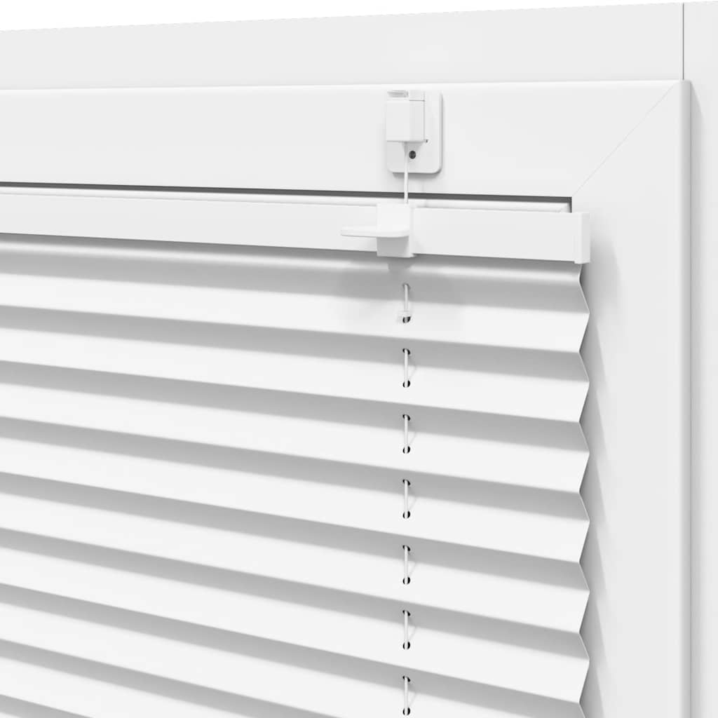 Plissé rolgordijn 90x150 cm stofbreedte 89,4 cm polyester wit