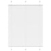 Plissé rolgordijn 105x150 cm stofbreedte 104,4cm polyester wit