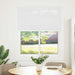 Plissé rolgordijn 105x150 cm stofbreedte 104,4cm polyester wit