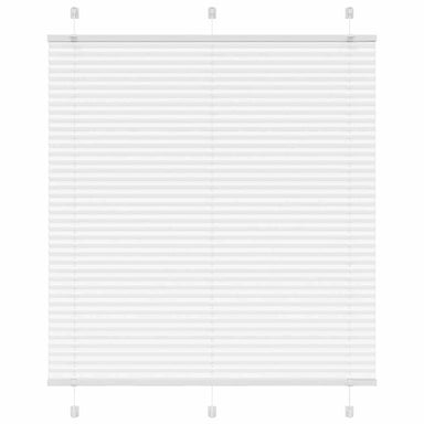 Plissé rolgordijn 115x150 cm stofbreedte 114,4cm polyester wit