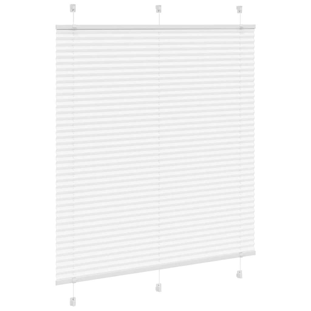 Plissé rolgordijn 115x150 cm stofbreedte 114,4cm polyester wit