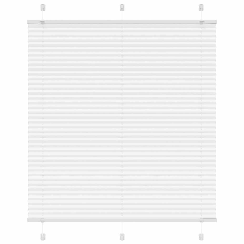 Plissé rolgordijn 120x150 cm stofbreedte 119,4cm polyester wit