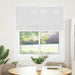 Plissé rolgordijn 120x150 cm stofbreedte 119,4cm polyester wit