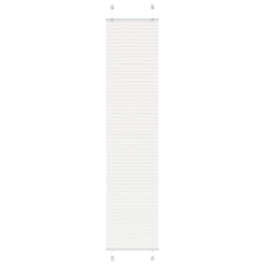 Plissé rolgordijn 40x200 cm stofbreedte 39,4 cm polyester wit