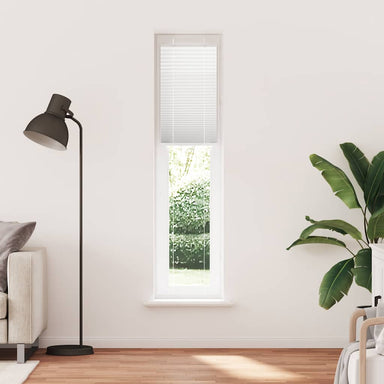 Plissé rolgordijn 40x200 cm stofbreedte 39,4 cm polyester wit