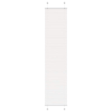 Plissé rolgordijn 50x200 cm stofbreedte 49,4 cm polyester wit