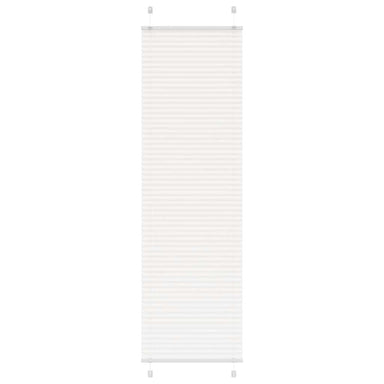 Plissé rolgordijn 55x200 cm stofbreedte 54,4 cm polyester wit